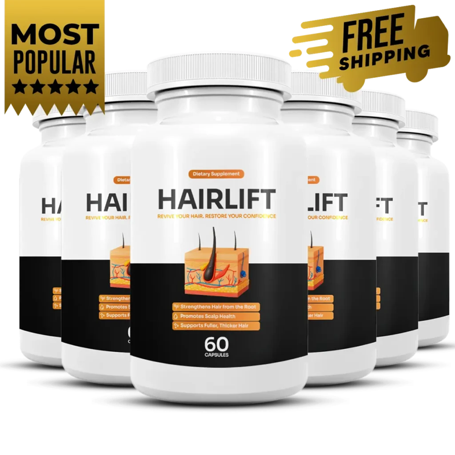 HairLift hair growth support bottles